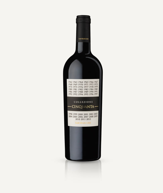 Collezione Cinquanta: 50% Primitivo & 50% Negroamaro